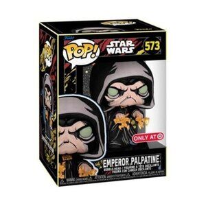 Funko Pop! Star Wars – Emperor Palpatine #573 – Target Exclusive – Box Damage